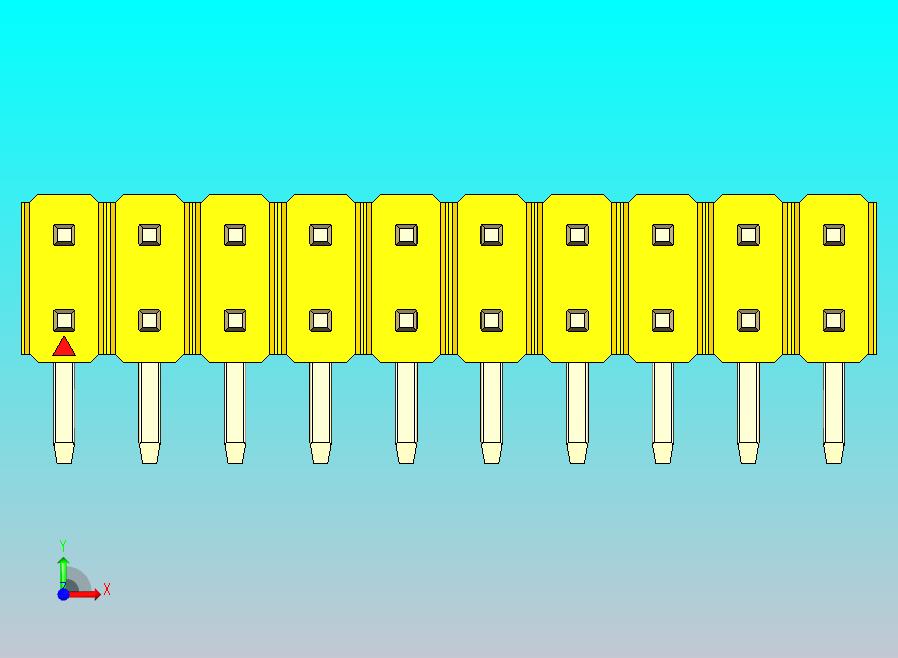 DS1022彩色排针 黄色 2x10p 100mil 类型D 版本1.0.zip