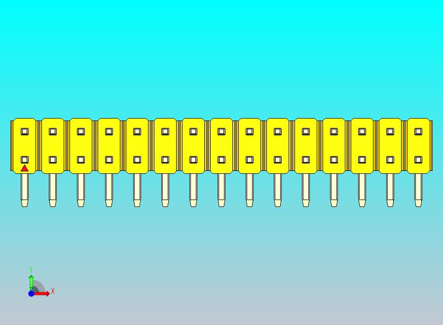 DS1022彩色排针 黄色 2x15p 100mil 类型D 版本1.0.zip