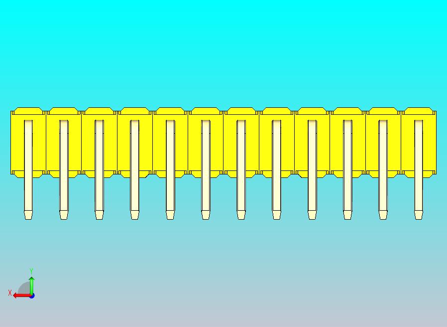 DS1022彩色排针 黄色 2x12p 100mil 类型D 版本1.0.zip