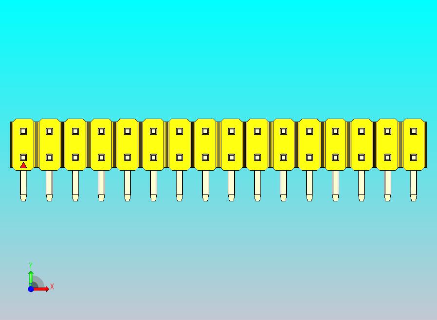 DS1022彩色排针 黄色 2x16引脚 100mil 类型D 版本1.0.zip