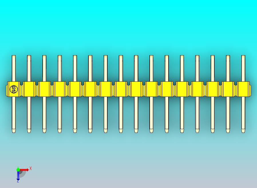 DS1022彩色排针 黄色 2x16引脚 100mil 类型D 版本1.0.zip