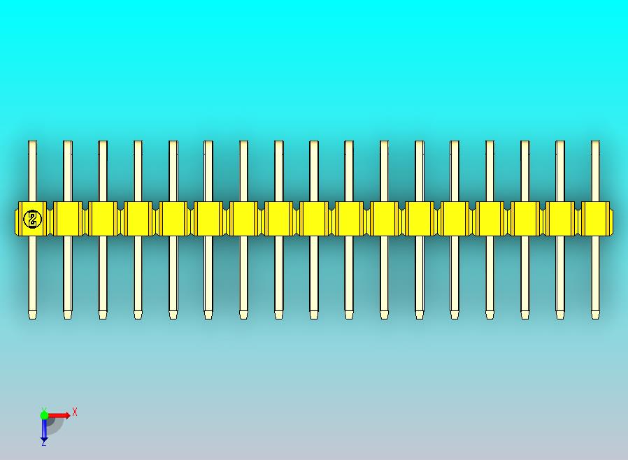 DS1022彩色排针 黄色 2x17p 100mil 类型D 版本1.0.zip