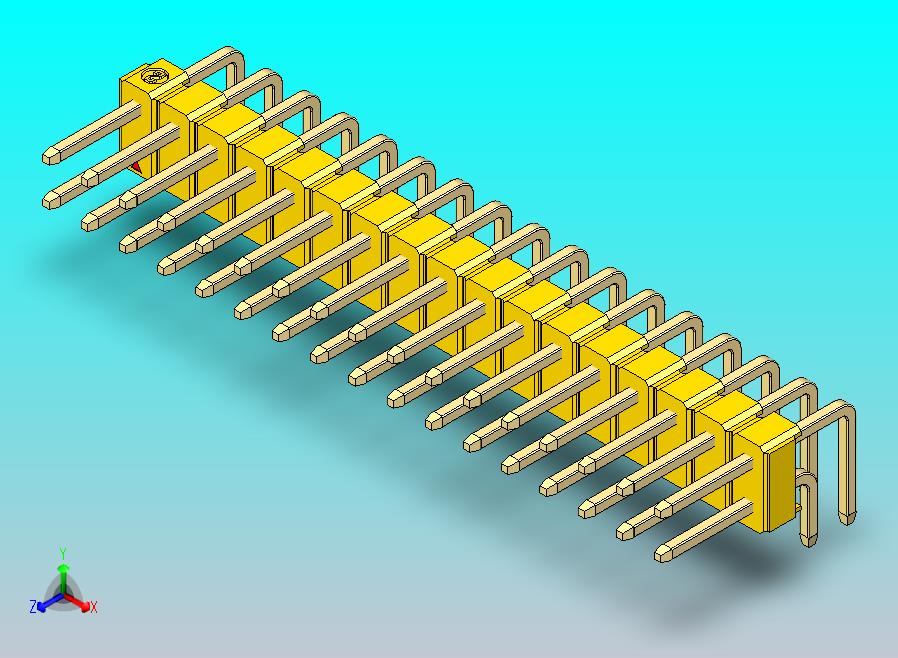 DS1022彩色排针 黄色 2x17p 100mil 类型D 版本1.0.zip