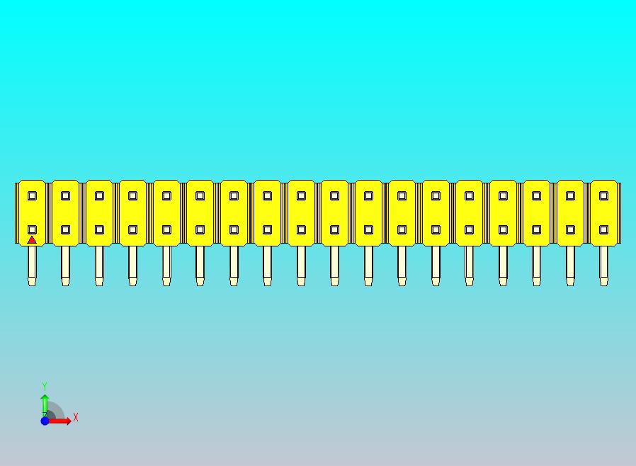 DS1022彩色排针 黄色 2x18引脚 100mil 类型D 版本1.0.zip