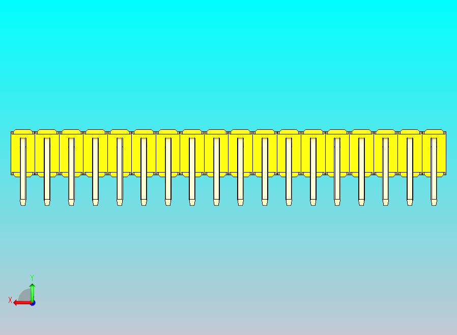 DS1022彩色排针 黄色 2x18引脚 100mil 类型D 版本1.0.zip
