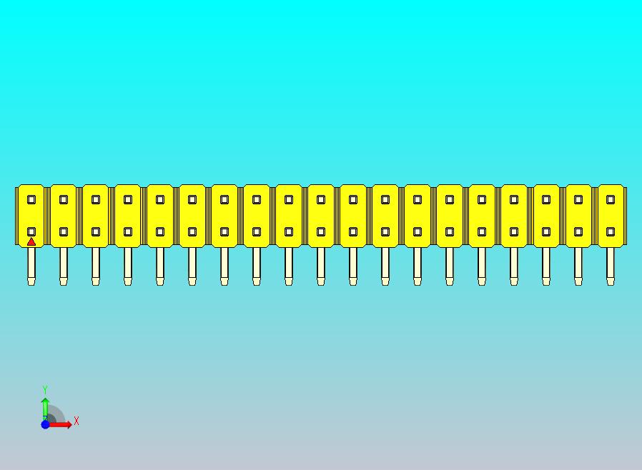 DS1022彩色排针 黄色 2x19p 100mil 类型D 版本1.0.zip