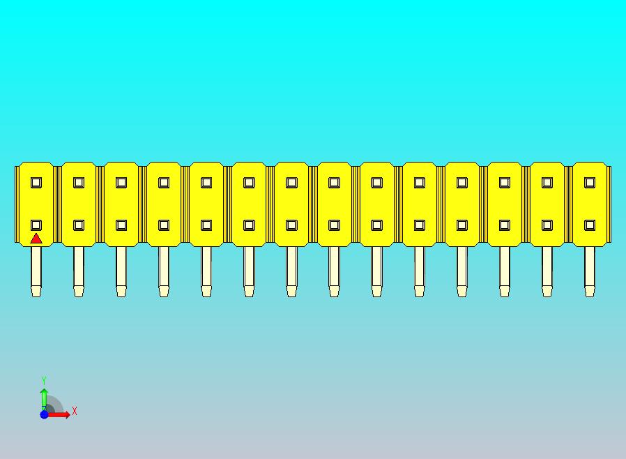 DS1022彩色排针 黄色 2x14引脚 100密耳 TypeD 版本1.0.zip
