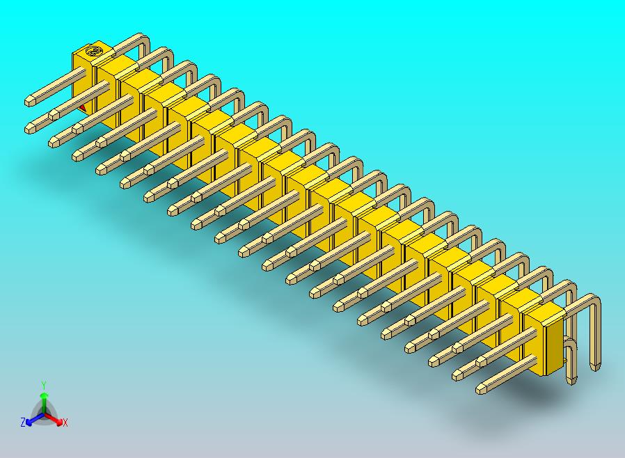 DS1022彩色排针 黄色 2x20p 100mil 类型D 版本1.0.zip