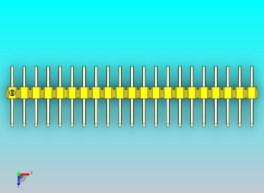 DS1022彩色排针 黄色 2x21p 100mil 类型D 版本1.0.zip