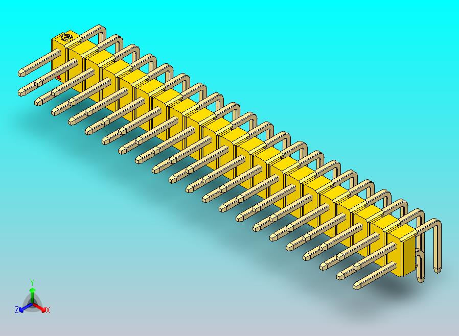 DS1022彩色排针 黄色 2x21p 100mil 类型D 版本1.0.zip