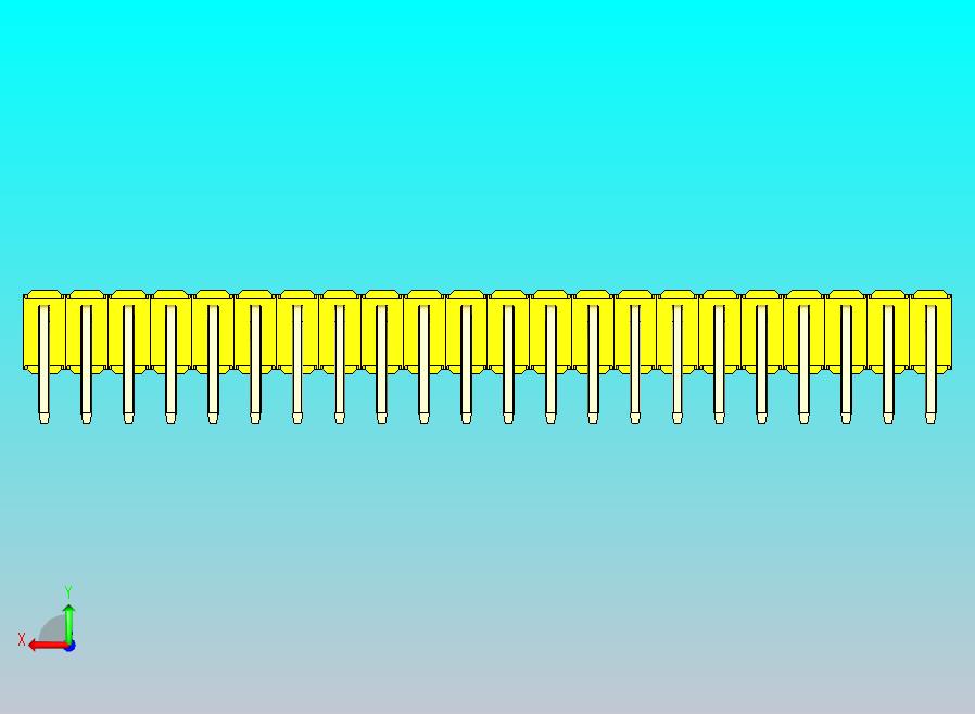 DS1022彩色排针 黄色 2x22p 100mil 类型D 版本1.0.zip