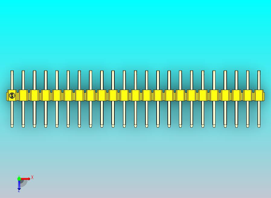 DS1022彩色排针 黄色 2x23p 100mil 类型D 版本1.0.zip