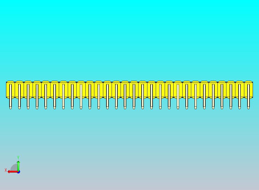 DS1022彩色排针 黄色 2x28p 100mil 类型D 版本1.0.zip