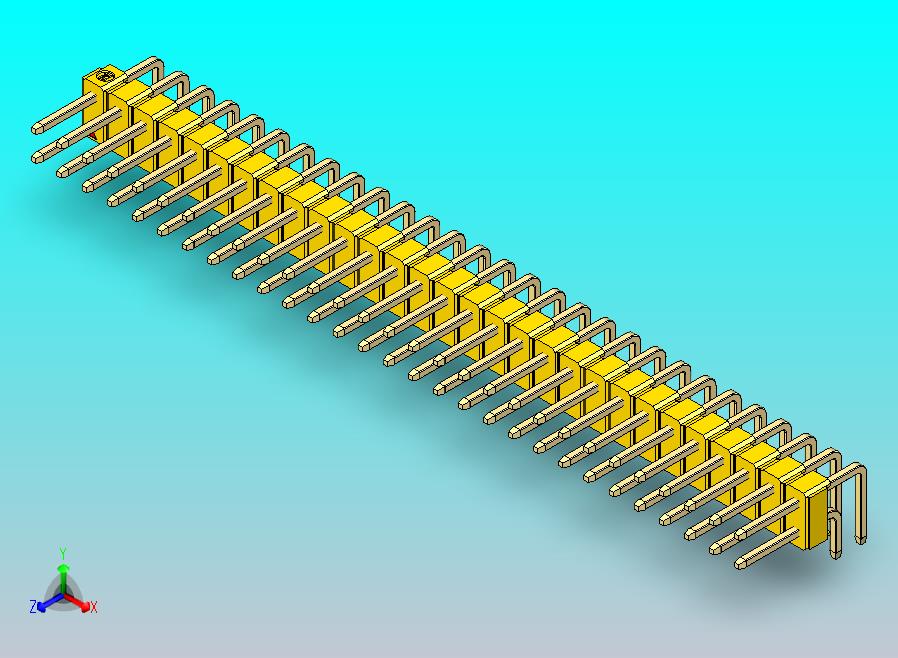 DS1022彩色排针 黄色 2x29p 100mil 类型D 版本1.0.zip