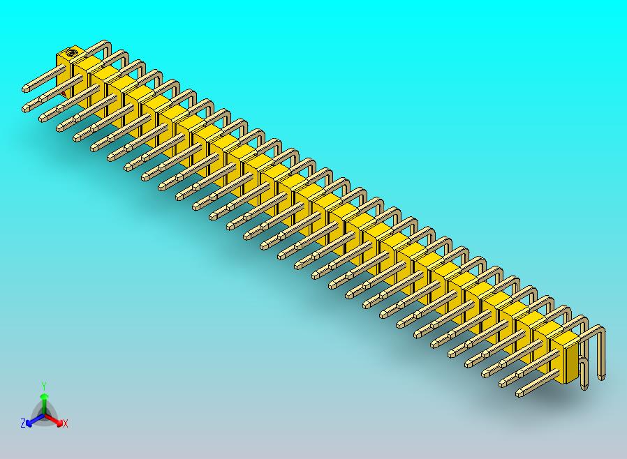 DS1022彩色排针 黄色 2x30p 100mil 类型D 版本1.0.zip