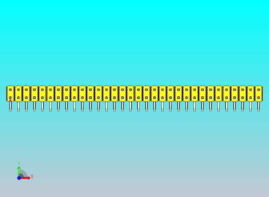 DS1022彩色排针 黄色 2x32p 100mil 类型D 版本1.0.zip