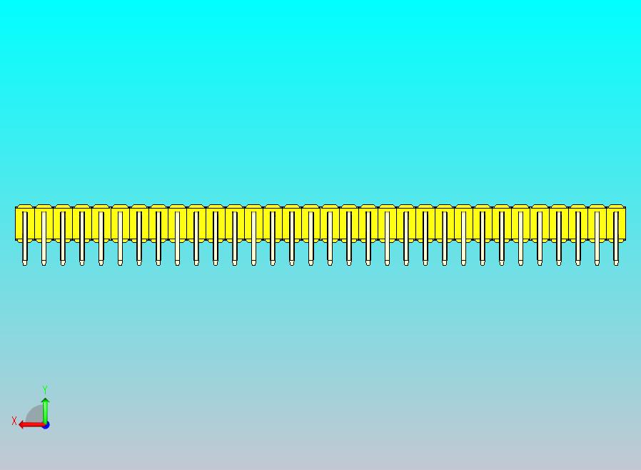 DS1022彩色排针 黄色 2x32p 100mil 类型D 版本1.0.zip