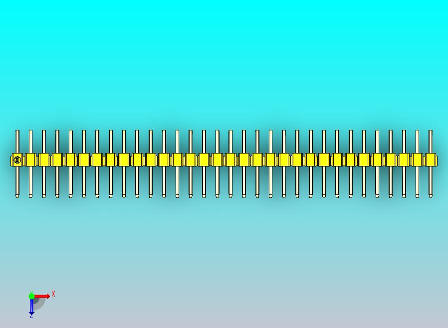 DS1022彩色排针 黄色 2x32p 100mil 类型D 版本1.0.zip