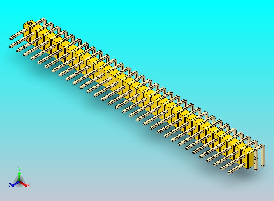 DS1022彩色排针 黄色 2x32p 100mil 类型D 版本1.0.zip