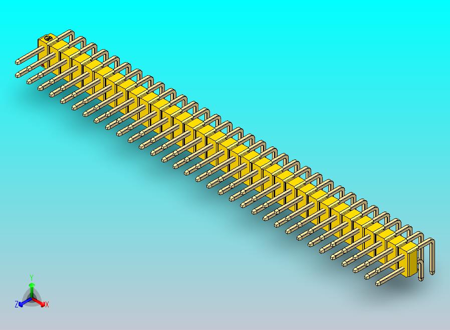 DS1022彩色排针 黄色 2x33p 100mil 类型D 版本1.0.zip