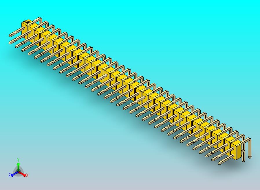 DS1022彩色排针 黄色 2x34p 100mil 类型D 版本1.0.zip