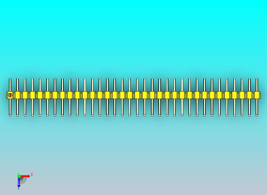 DS1022彩色排针 黄色 2x34p 100mil 类型D 版本1.0.zip