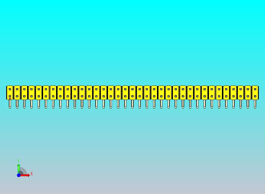 DS1022彩色排针 黄色 2x35p 100mil 类型D 版本1.0.zip