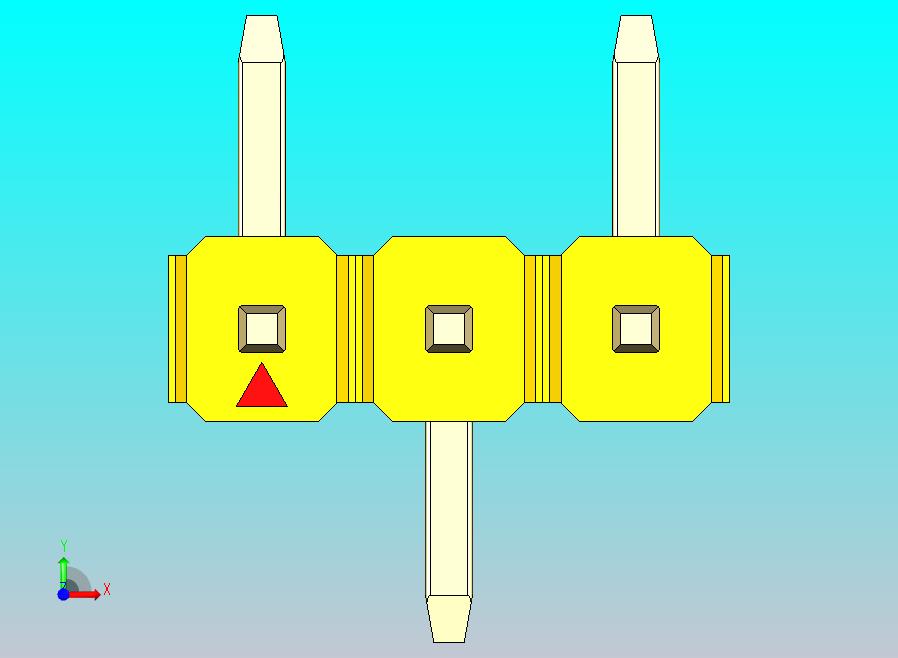 DS1022彩色排针 黄色 03p 100mil SMT 类型 R1 版本1.0.zip