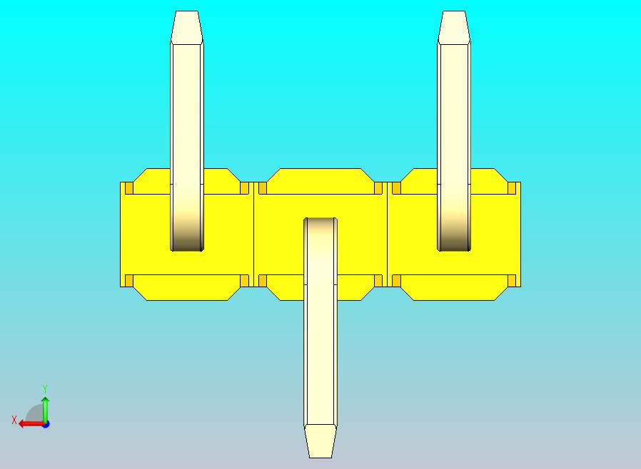 DS1022彩色排针 黄色 03p 100mil SMT 类型 R1 版本1.0.zip