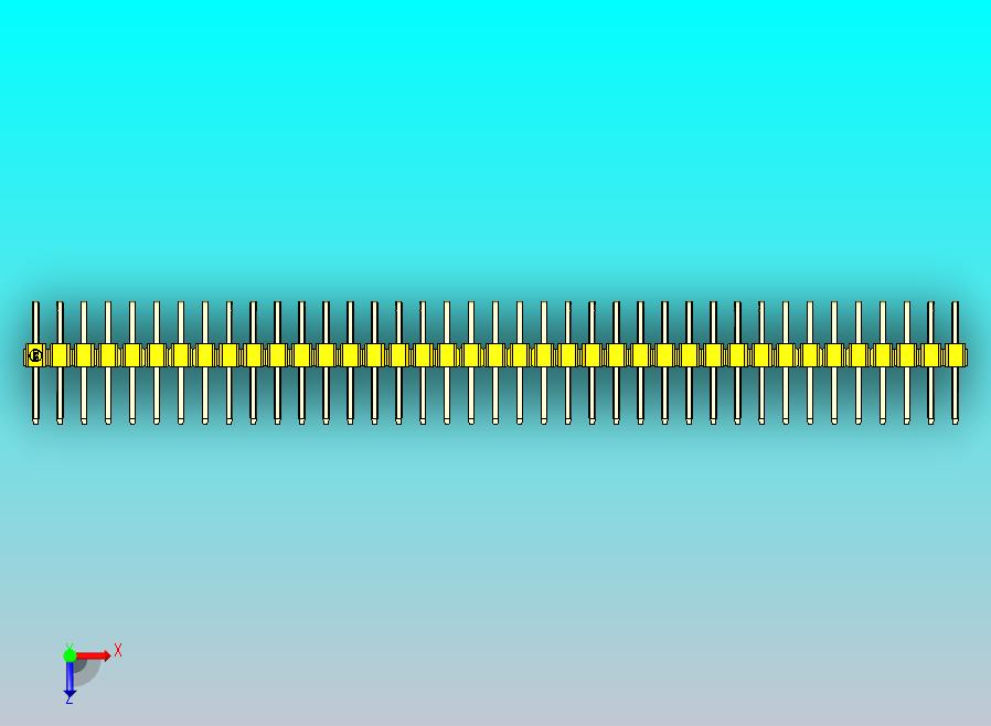 DS1022彩色排针 黄色 2x39p 100mil 类型D 版本1.0.zip
