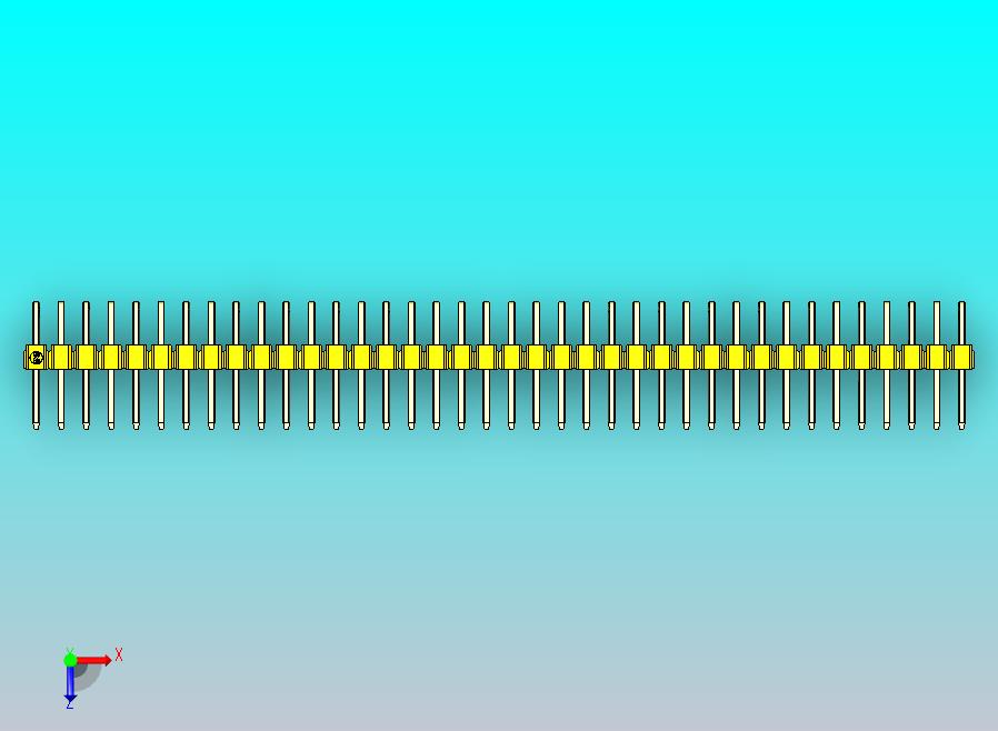 DS1022彩色排针 黄色 2x38p 100mil 类型D 版本1.0.zip