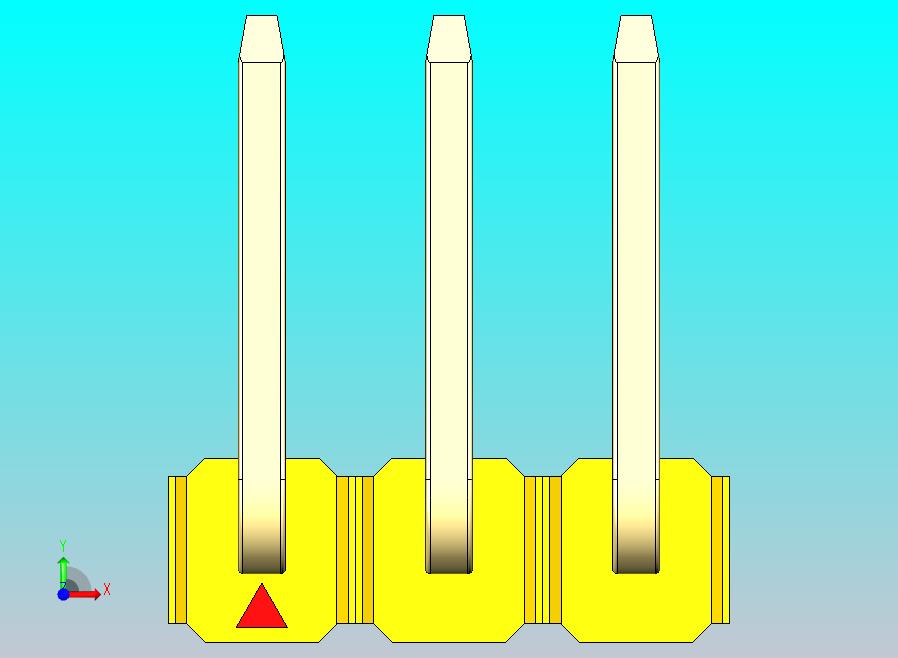 DS1022彩色排针 黄色 03P 100毫 100mil 类型U 版本1.0.zip