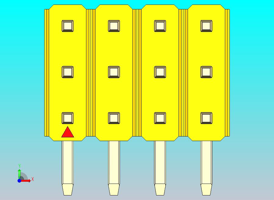 DS1022彩色排针 黄色 3x04p 100mil 类型D 版本1.0.zip