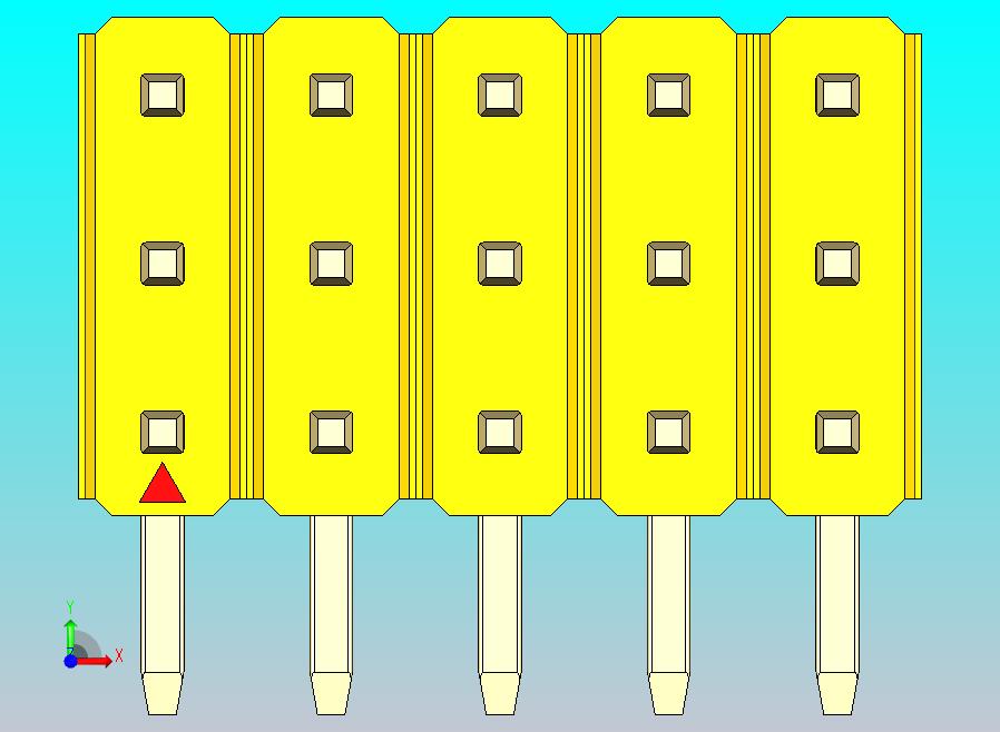 DS1022彩色排针 黄色 3x05p 100mil 类型D 版本1.0.zip