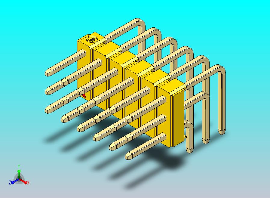 DS1022彩色排针 黄色 3x06p 100mil 类型D 版本1.0.zip