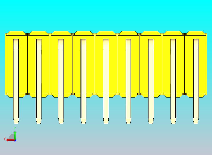 DS1022彩色排针 黄色 3x09p 100mil 类型D 版本1.0.zip