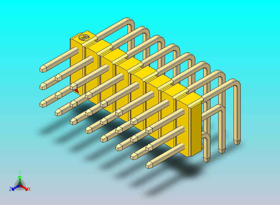DS1022彩色排针 黄色 3x08p 100mil 类型D 版本1.0.zip