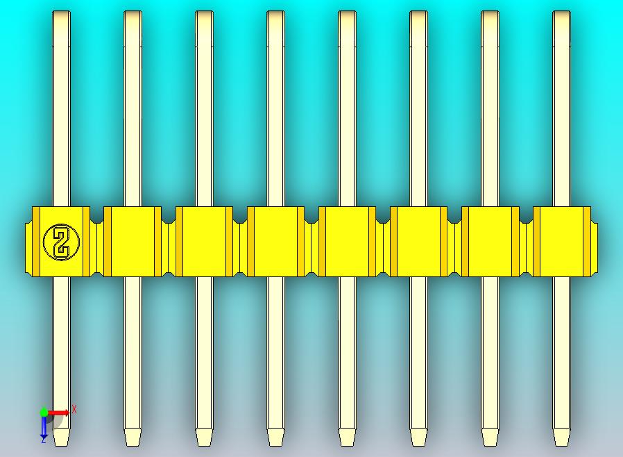 DS1022彩色排针 黄色 3x08p 100mil 类型D 版本1.0.zip