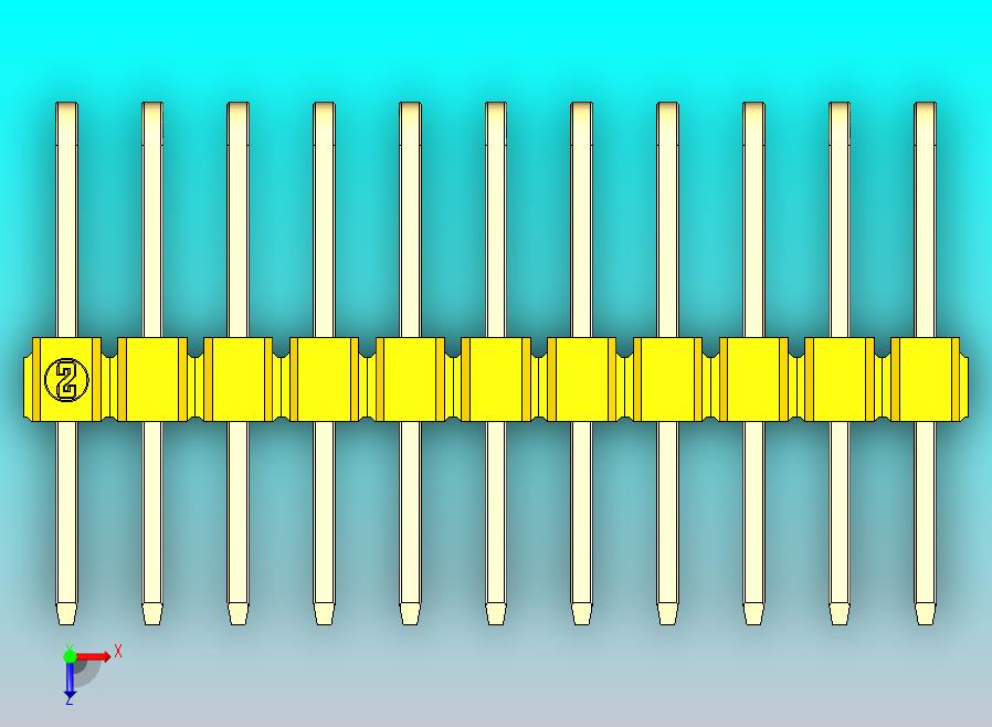 DS1022彩色排针 黄色 3x11p 100mil 类型D 版本1.0.zip