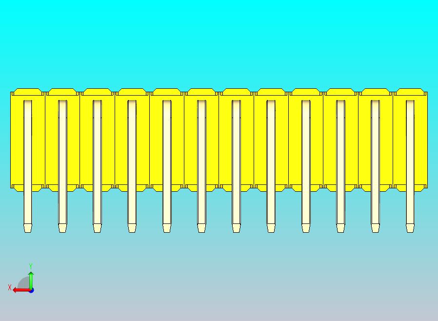 DS1022彩色排针 黄色 3x12p 100mil 类型D 版本1.0.zip