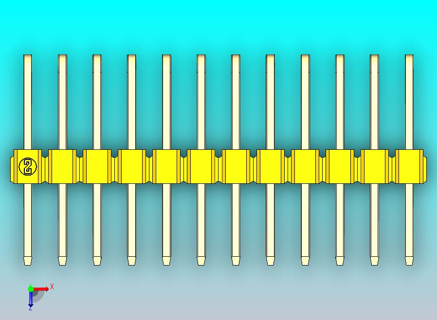 DS1022彩色排针 黄色 3x12p 100mil 类型D 版本1.0.zip