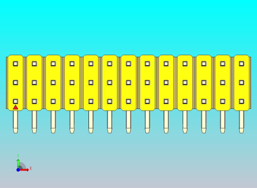 DS1022彩色排针 黄色 3x13p 100mil 类型D 版本1.0.zip