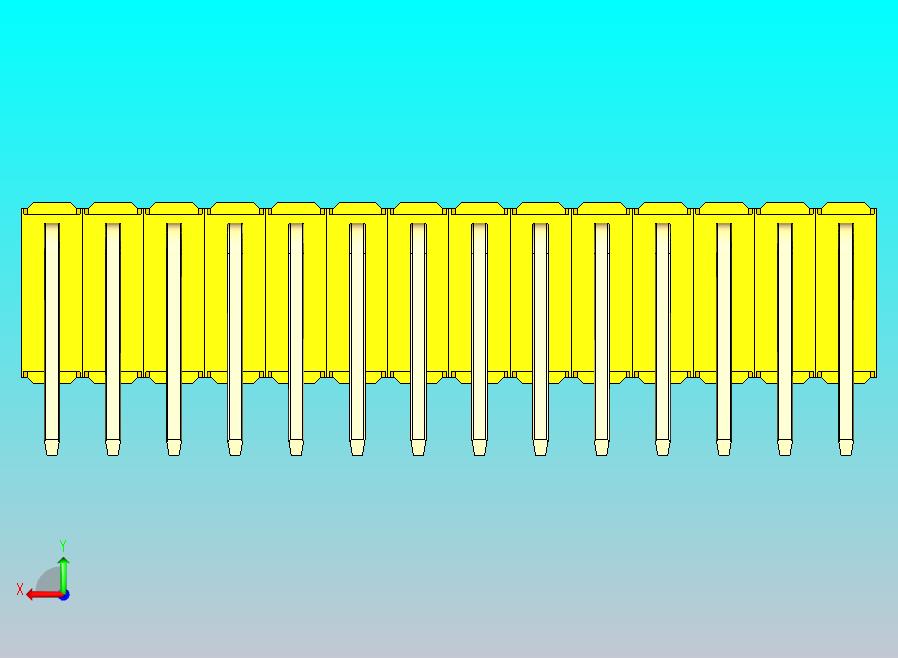 DS1022彩色排针 黄色 3x14p 100mil 类型D 版本1.0.zip