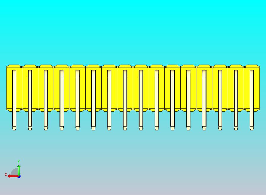 DS1022彩色排针 黄色 3x16P 100mil 类型D 版本1.0.zip