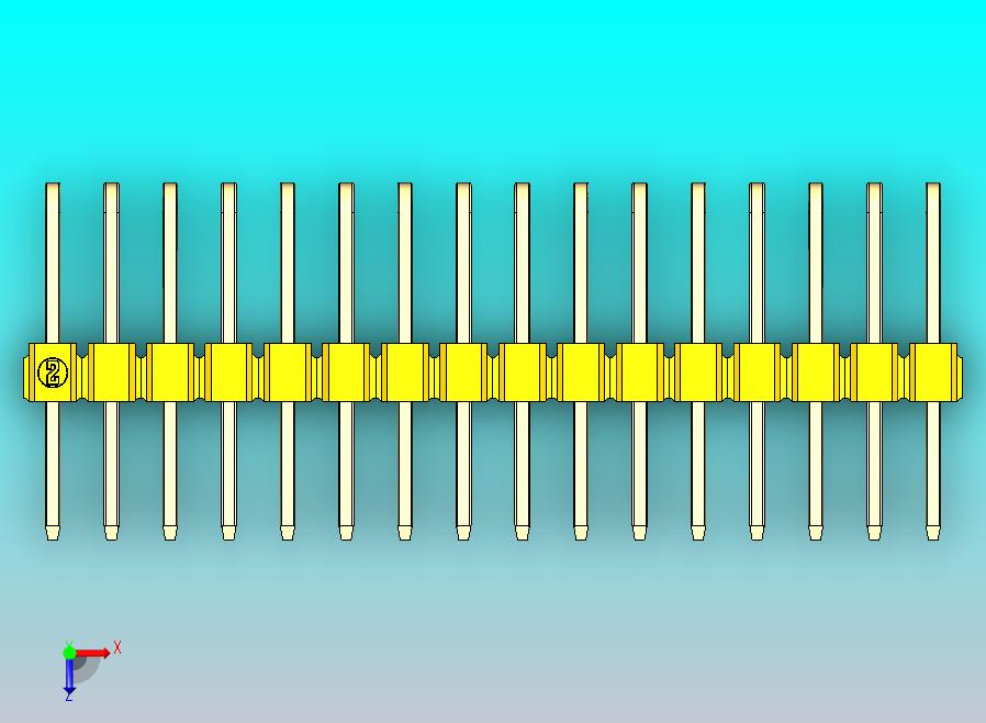 DS1022彩色排针 黄色 3x16P 100mil 类型D 版本1.0.zip