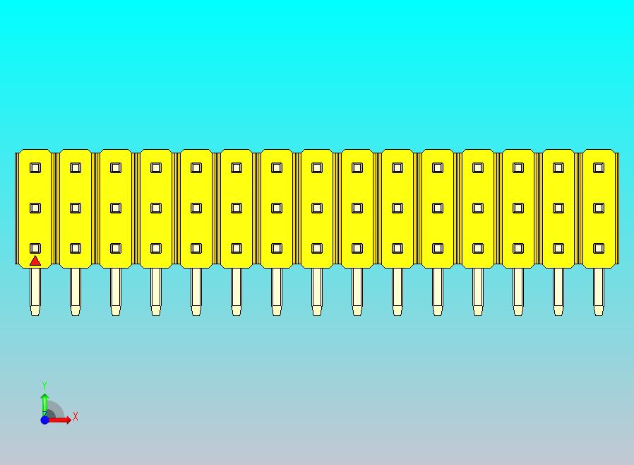 DS1022彩色排针 黄色 3x15p 100mil 类型D 版本1.0.zip