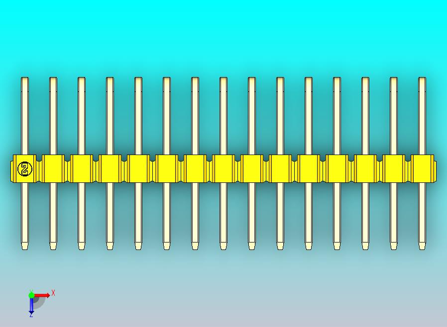 DS1022彩色排针 黄色 3x15p 100mil 类型D 版本1.0.zip