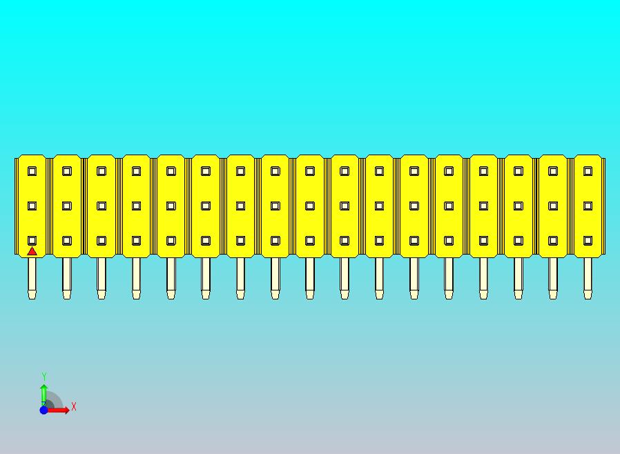 DS1022彩色排针 黄色 3x17p 100mil 类型D 版本1.0.zip