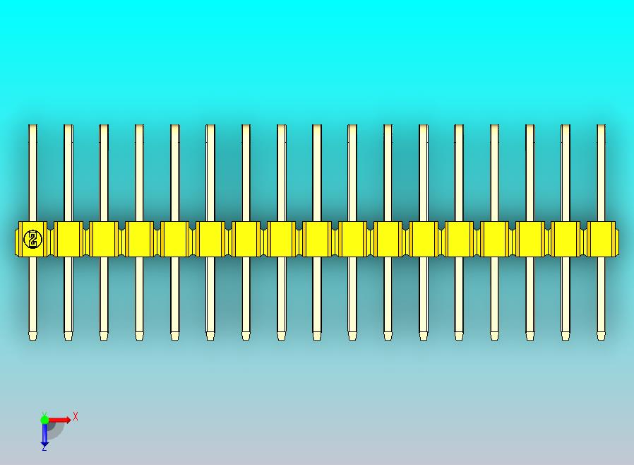 DS1022彩色排针 黄色 3x17p 100mil 类型D 版本1.0.zip