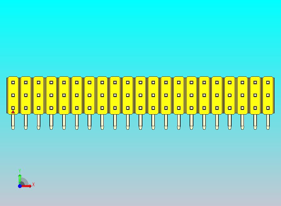 DS1022彩色排针 黄色 3x21p 100mil 类型D 版本1.0.zip
